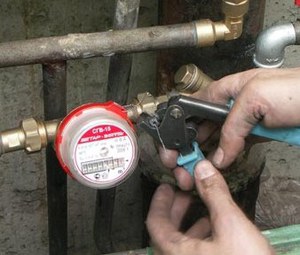 Пломбировка счетчика