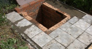 Выгребная яма из кирпича