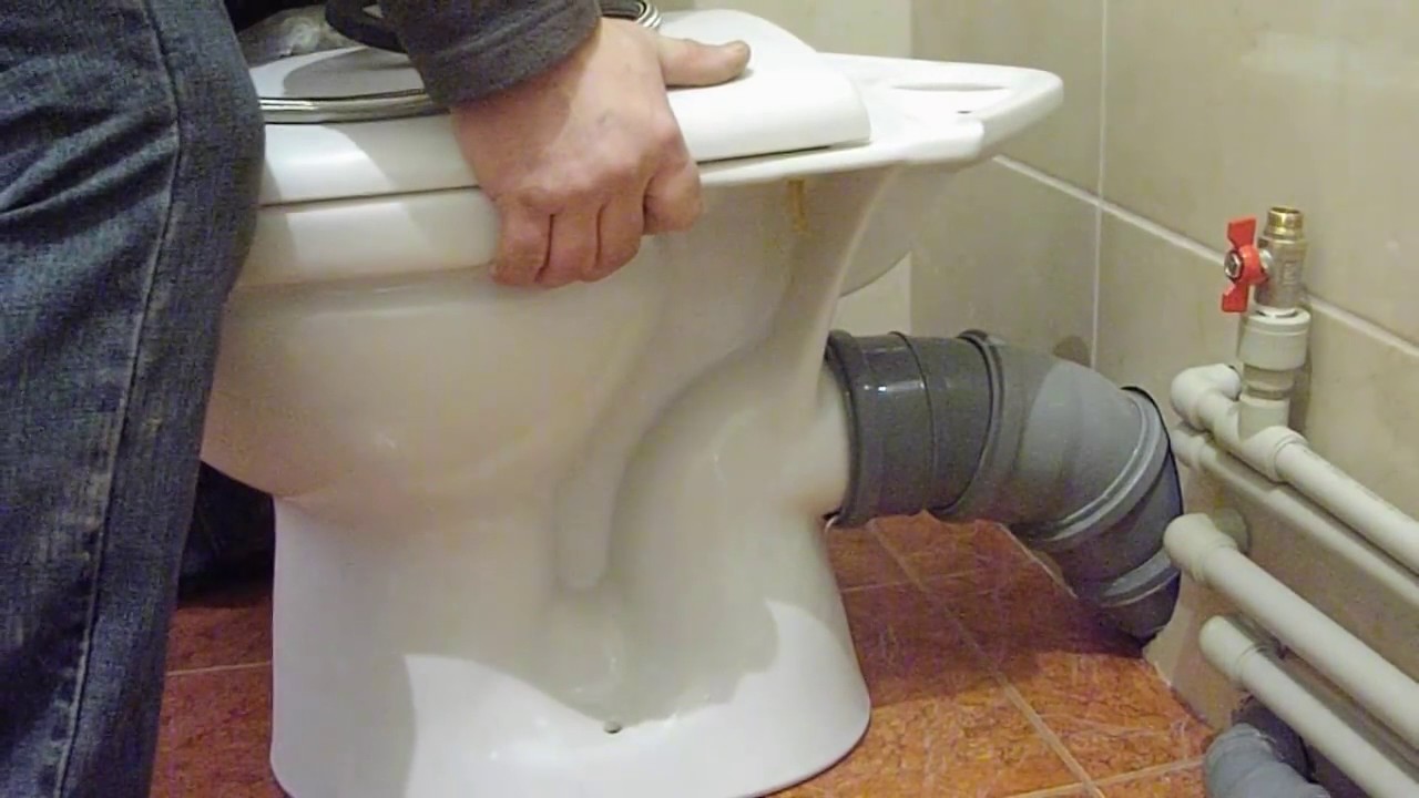 Как правильно установить унитаз