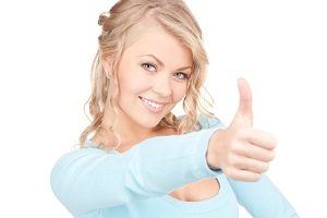 thumbs up