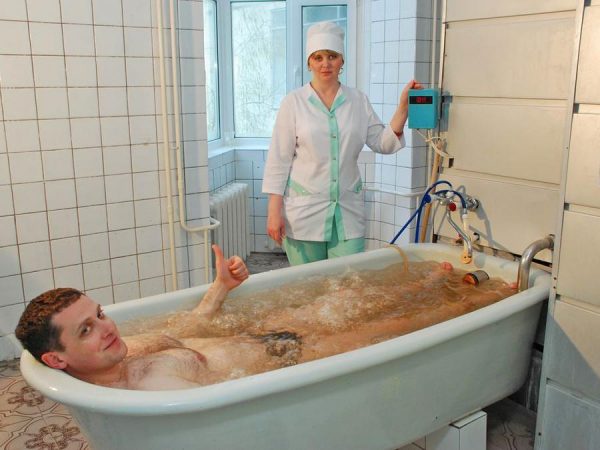 углекислые ванны