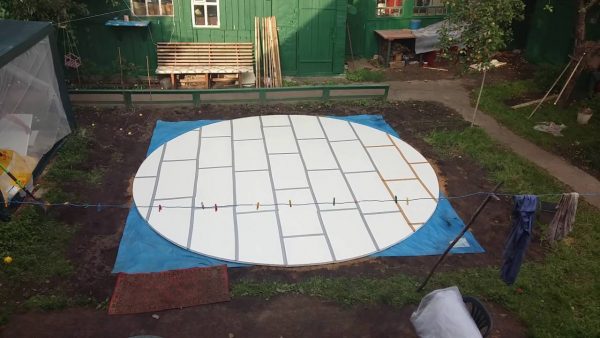 Площадка под бассейн