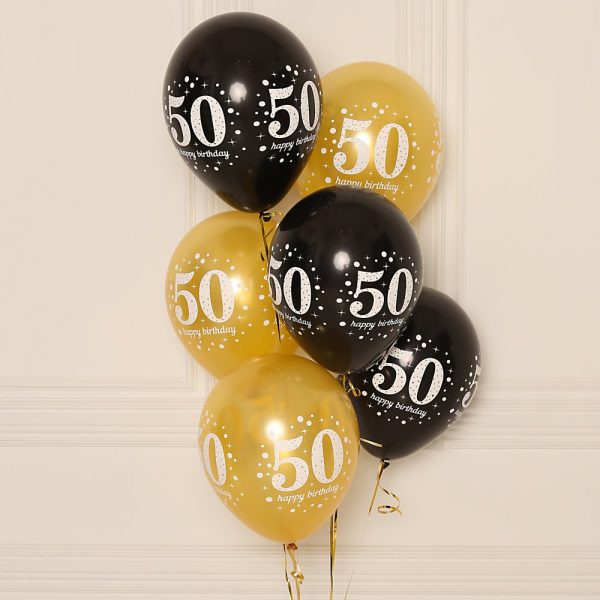 Шарики на 50 лет